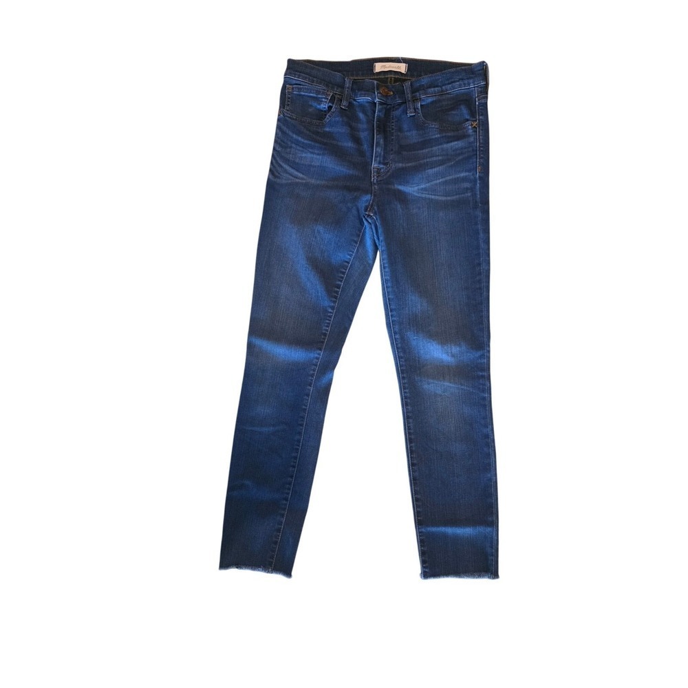 Madewell Roadtripper Jeans 27 Womens Mid Rise Skinny Leg Stretch Medium Wash